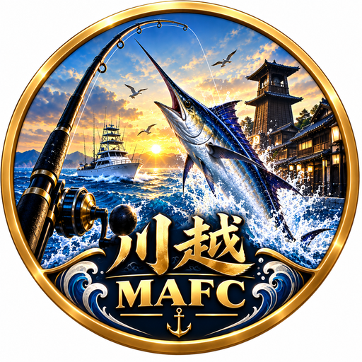 KMA FISHING CLUB クラブエンブレム拡大表示